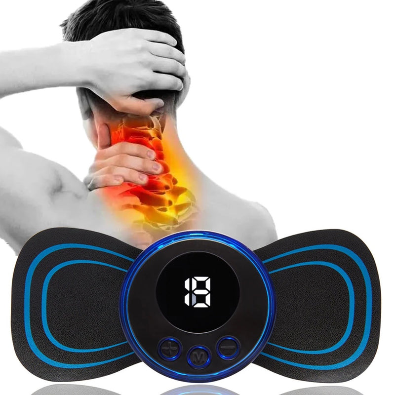 Massageador Elétrico Cervical Eletroterapia Ems Pescoço Perna Lombar Abdômen * PRONTA-ENTREGA *