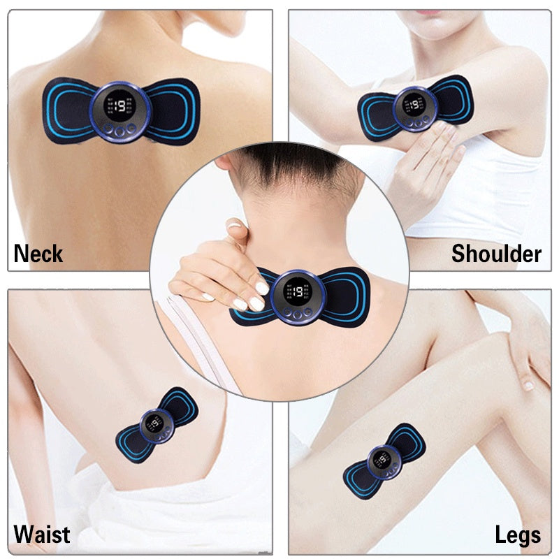 Massageador Elétrico Cervical Eletroterapia Ems Pescoço Perna Lombar Abdômen * PRONTA-ENTREGA *