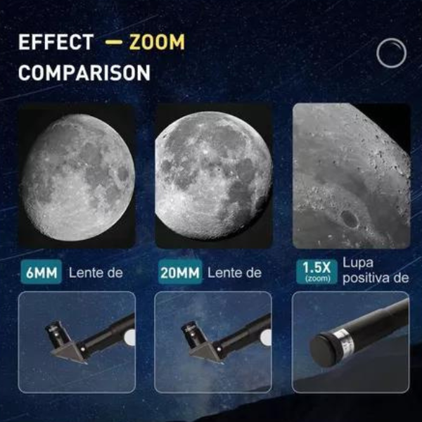 Telescópio Astronômico De Alta Ampliação * PRONTA-ENTREGA *