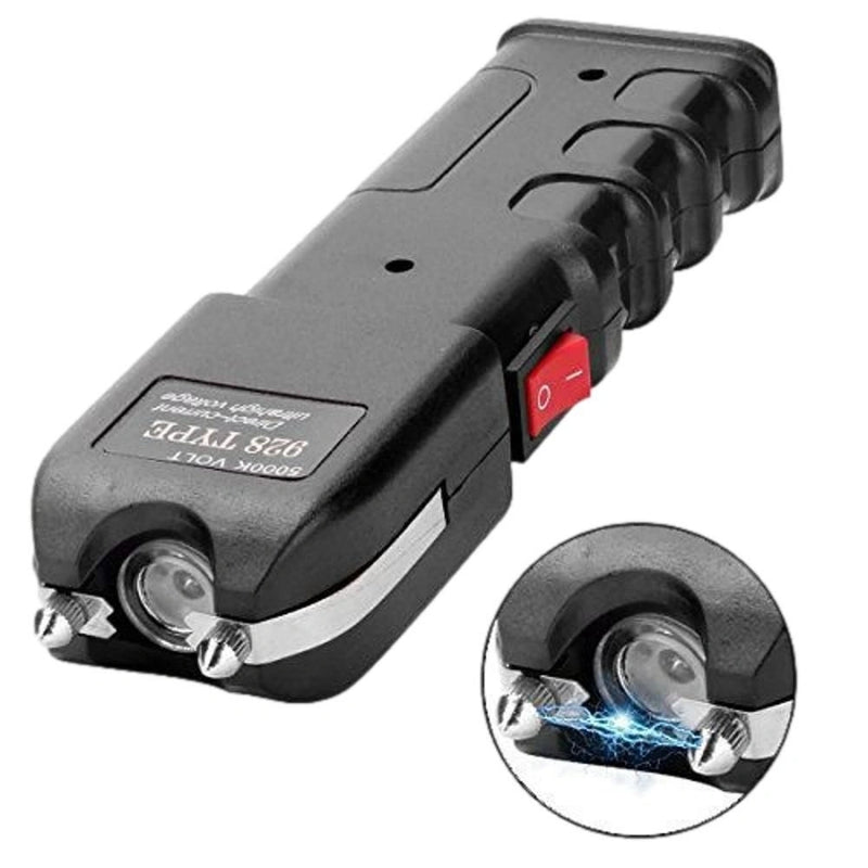 Máquina de Choque Taser 928 Type C/ Lanterna Led (G) * PRONTA-ENTREGA *