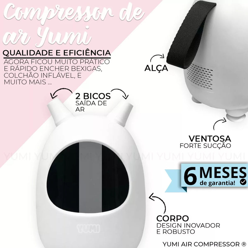 Compressor De Balão Elétrico Inflador Bexiga Festa 600w 110v * PRONTA-ENTREGA *