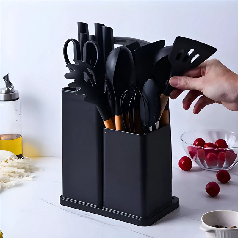 Kit Utensílios de Cozinha Jogo Completo 19 Peças * PRONTA-ENTREGA *