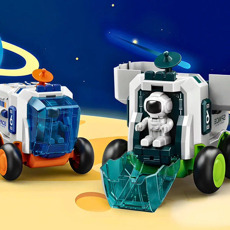 Brinquedo Carro Espacial Infantil com Astronauta * PRONTA-ENTREGA *