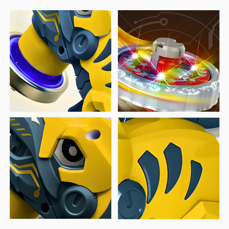 Brinquedo Beyblade Batalha Dinossauro Lançador De Disco * PRONTA-ENTREGA *