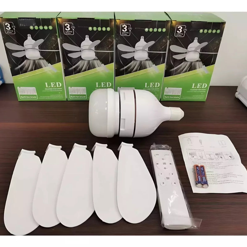 Mini Ventilador de teto de led Super silencioso 30W * PRONTA-ENTREGA *