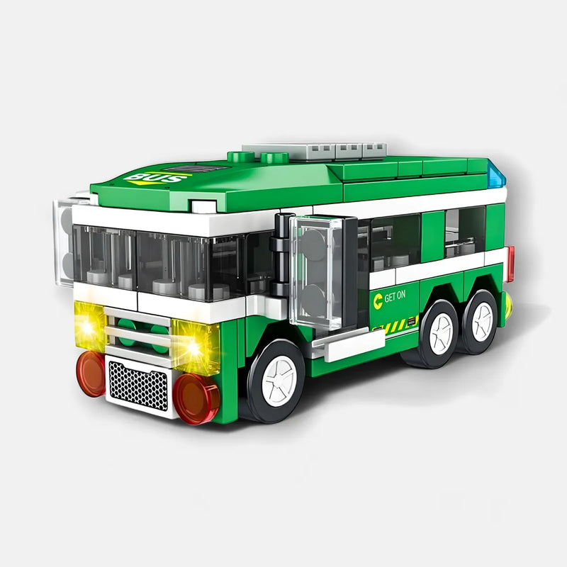 Brinquedo Blocos de Construção Ônibus * PRONTA-ENTREGA *