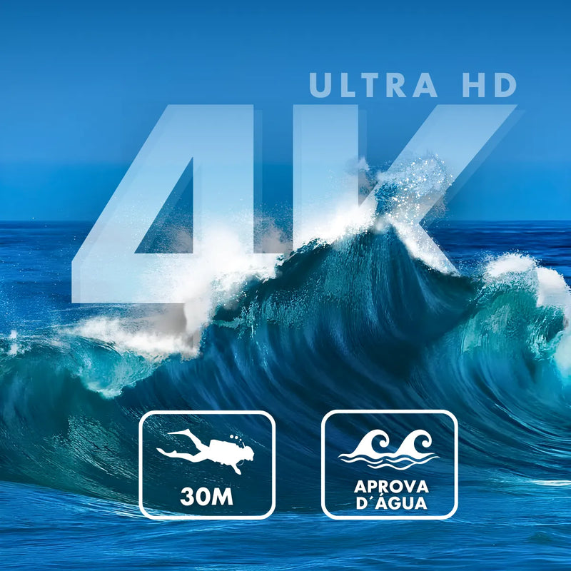 Câmera Filmadora Action Pro 4K Sports ULTRA-HD Wi-fi * PRONTA-ENTREGA *