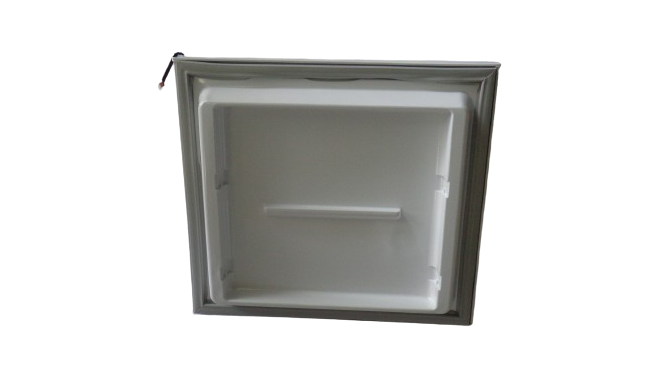 Porta Do Freezer Branca Geladeira / Refrigerador Electrolux Dfn42 A03036305 A03036302 Original ( Apenas a Porta com a Gaxeta )