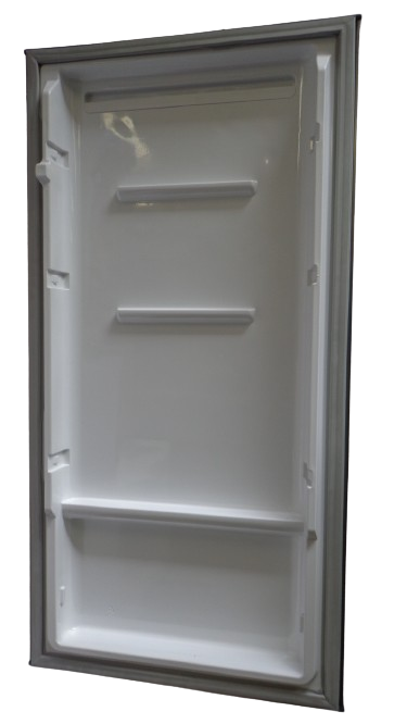 Porta Do Refrigerador Inox Geladeira Electrolux Df44S 70007852 Original ( Apenas a Porta com a Gaxeta )