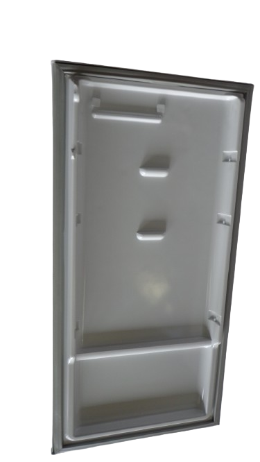 Porta Do Refrigerador Branca Geladeira Electrolux Dfn42 70201878 Original ( Apenas a Porta com a Gaxeta )