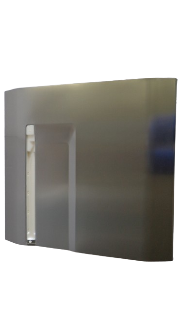 Porta Do Freezer Inox Geladeira / Refrigerador Electrolux Dc51X A99568504 70203208 Original ( Apenas a Porta com a Gaxeta )