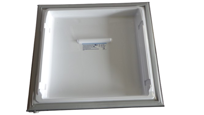 Porta Do Freezer Inox Geladeira / Refrigerador Electrolux Dc51X A99568504 70203208 Original ( Apenas a Porta com a Gaxeta )