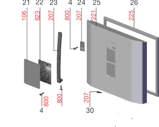 KIT PORTA COMPLETA TF52