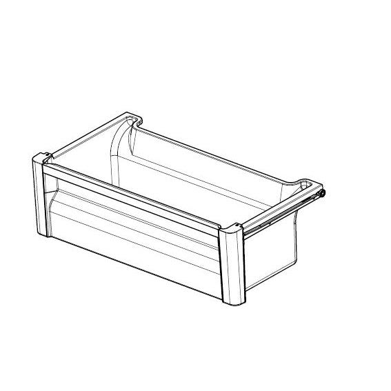 Gaveta Legumes Com Trilho Geladeira Electrolux DT80X DI80X 70295183 A99179802