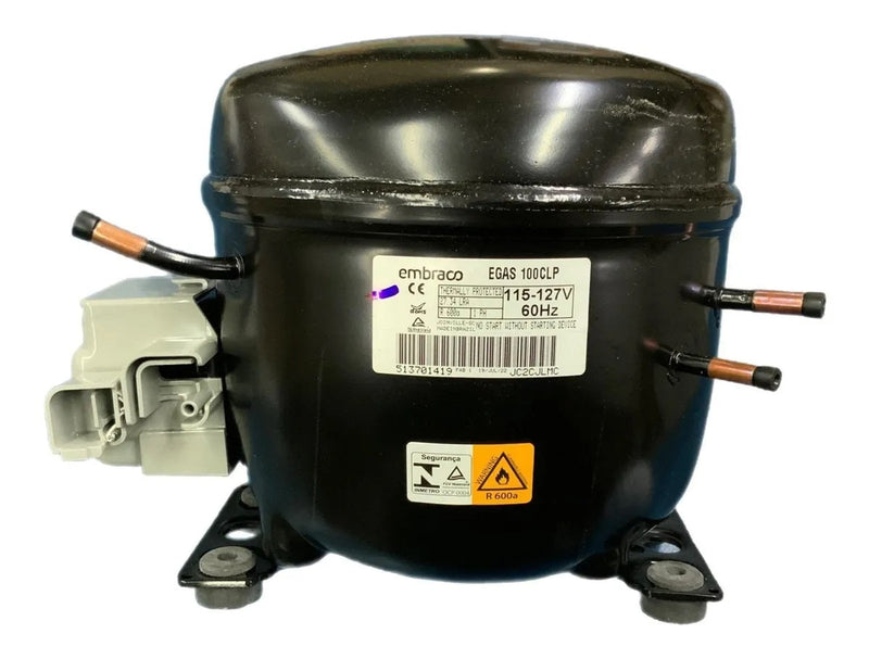 compressor a18080603 embraco 1/3 r600a egas100clp 127v original