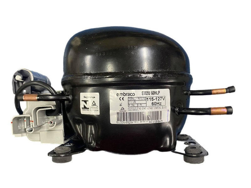 Compressor Embraco Em2U60Hlp 127V/60Hz Com Capacitor  R134A Refrigerador Electrolux Código: 70203198 Original