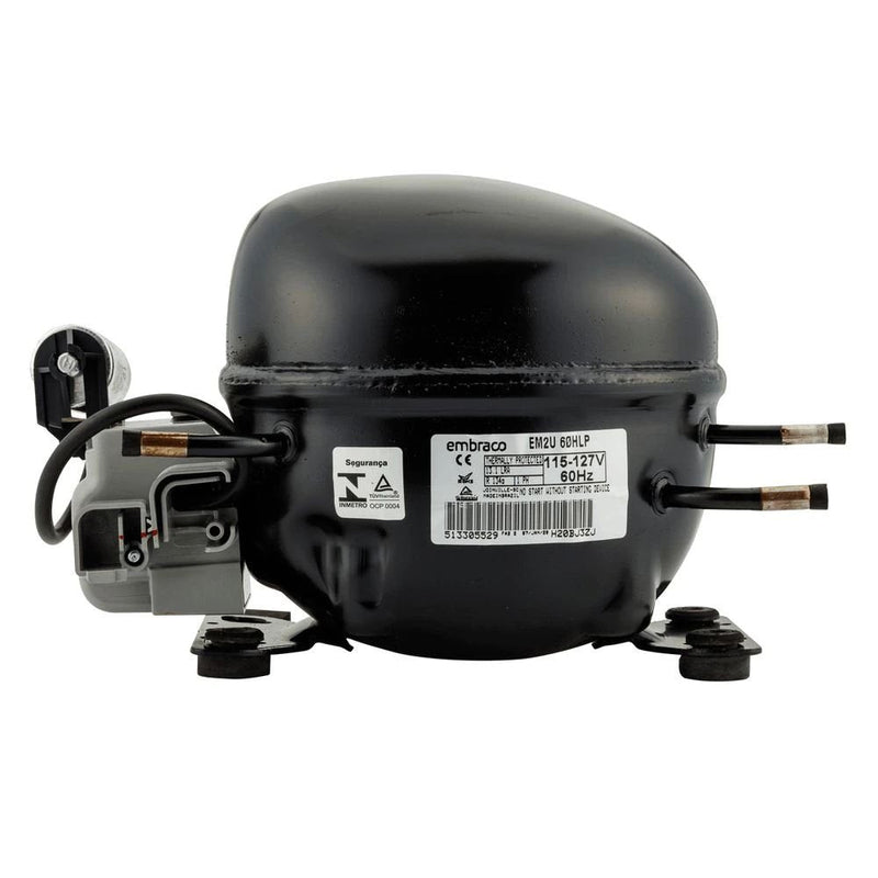 Compressor Embraco Em2U 60Hlp 127V R134A P/ Refrigerador/Freezer Electrolux Código: 70201980 / A20113101 Original