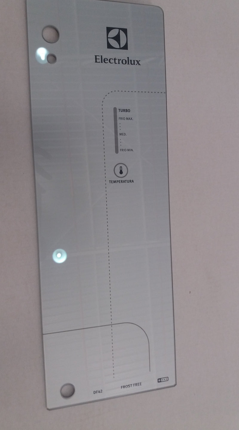 Acabamento / Painel porta do freezer Geladeira Electrolux DF42 a99333407 / 70201265 Original